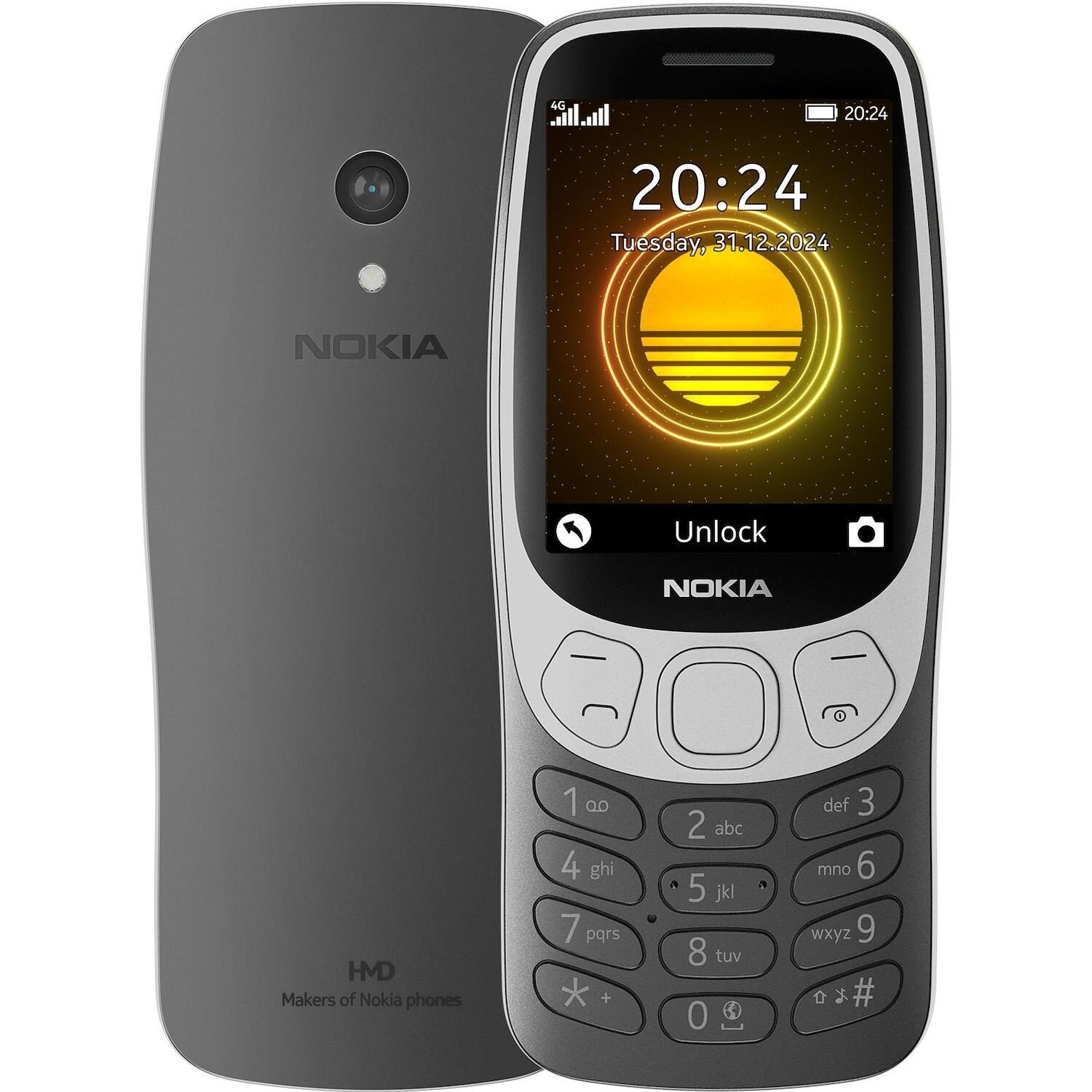 Cellulare Nokia 3210 4G 2024 black nero