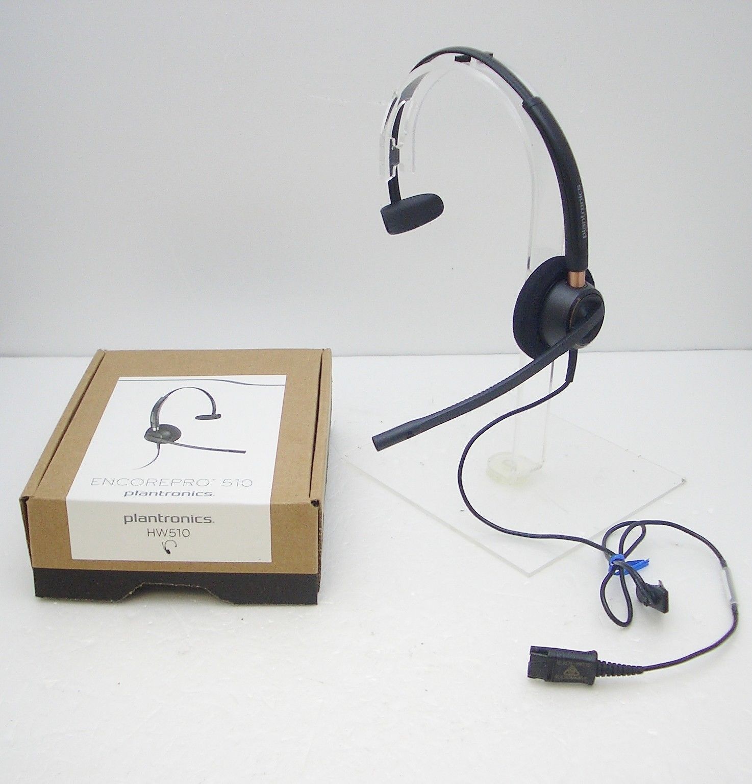 Plantronics EncorePro HW510 Mono Sopra Cancellazione di Rumore Phone Qd Cuffie