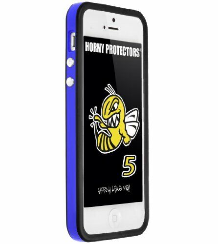HORNY PROTECTORS-Custodia Bumper per iPhone 5, colore (X5O)