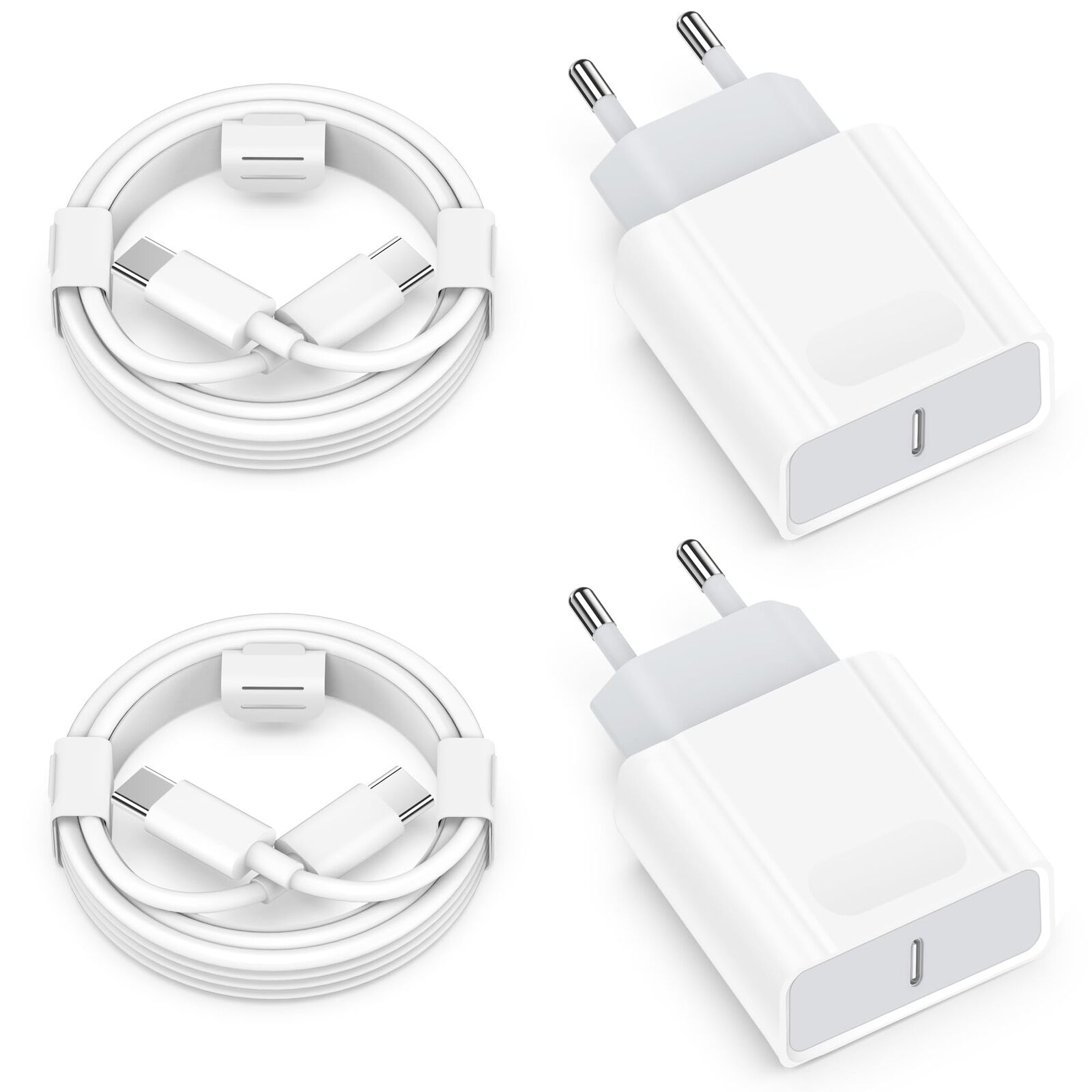 Caricatore USB C, Caricabatterie Rapido Replacement for iPhone 16/16 (J3l)