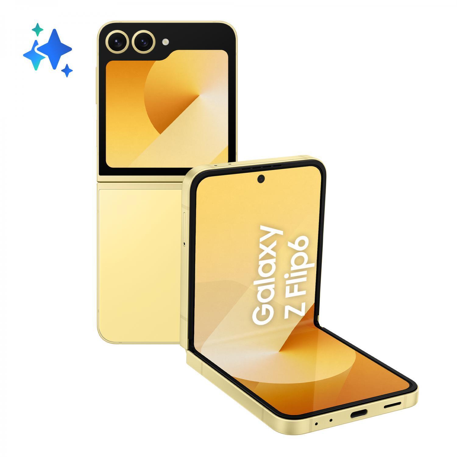 Galaxy Z Flip6 512GB RAM 12GB Display 3,4"/6,7" Giallo SM-F741BZYHE Samsung