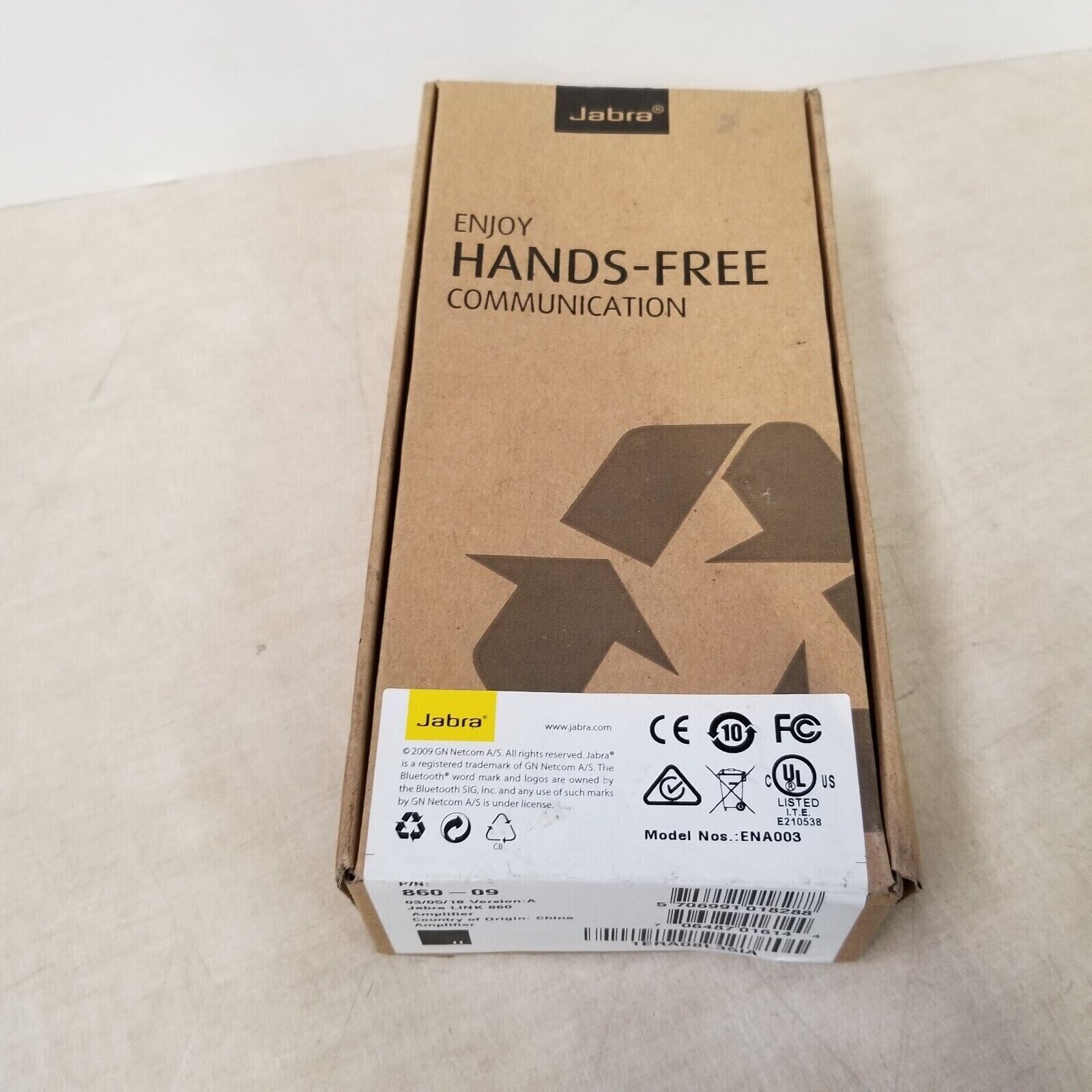 Jabra Link 860 Avanzato Multiuso Amplificatore (Nuovo) per Gn Netcom Qd Cuffie