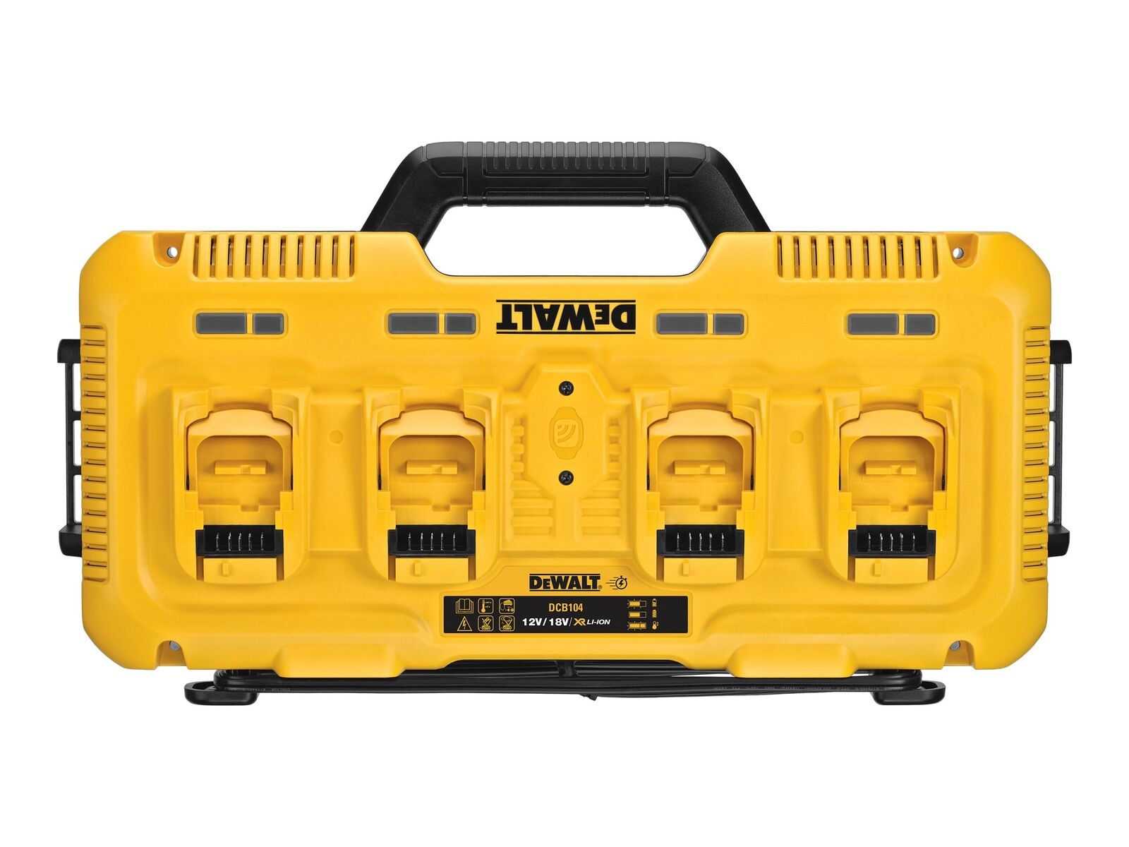 DeWALT DCB104-QW Battery charger 4 x batteries charging 8 A DCB104-.QW