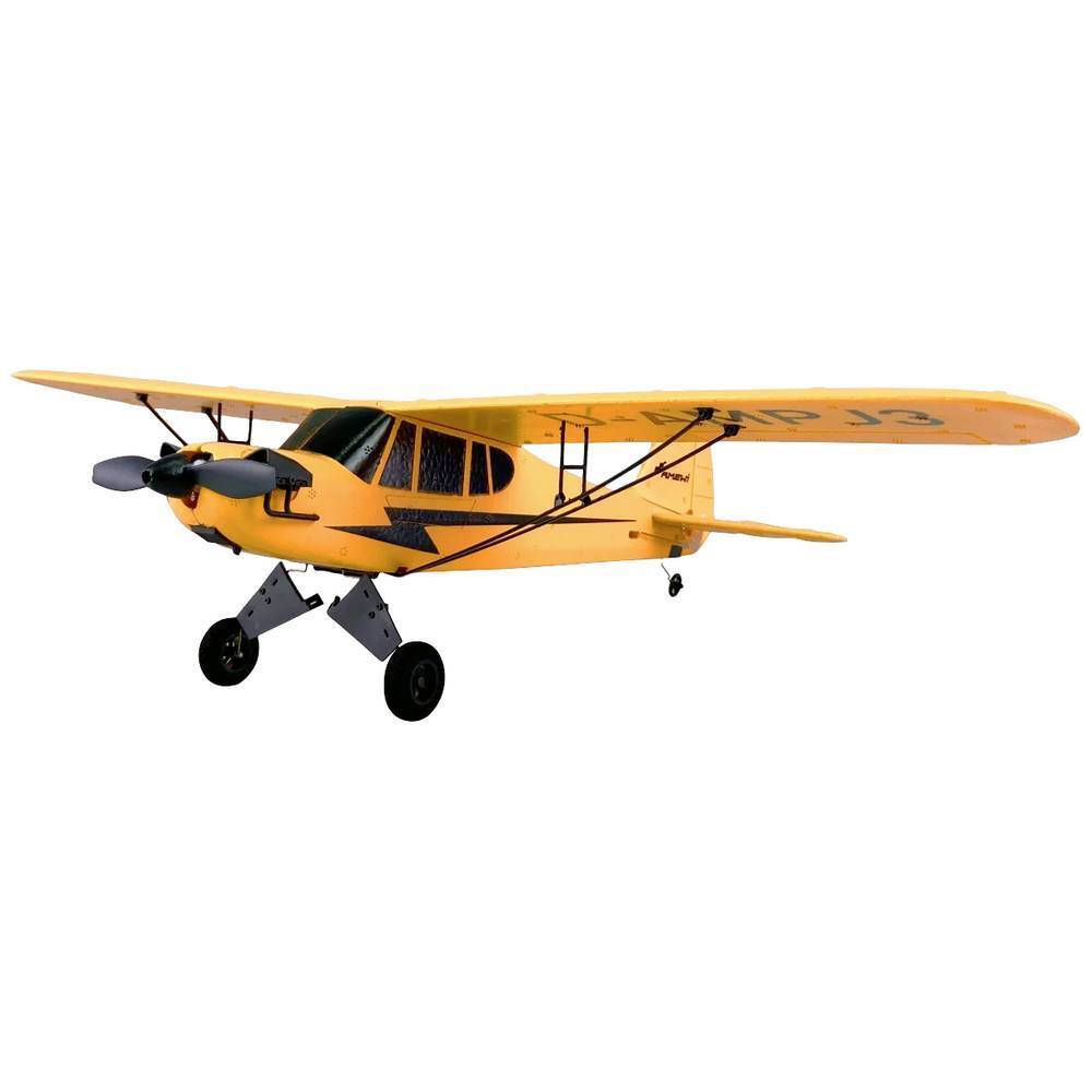 Amewi Piper J-3 CUP Giallo, Nero Aeromodelli RC RtF 505 mm