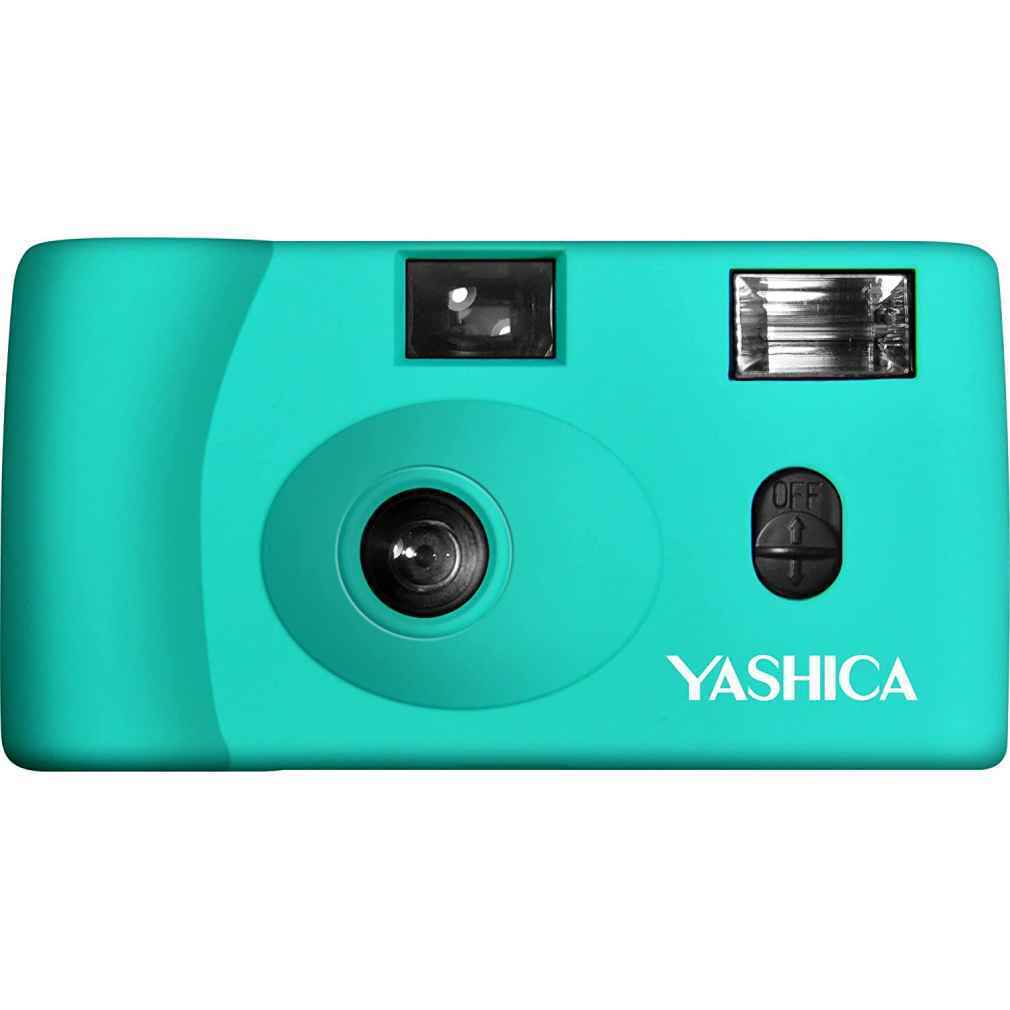 Yashica MF-1 Snapshot Camera Turchese
