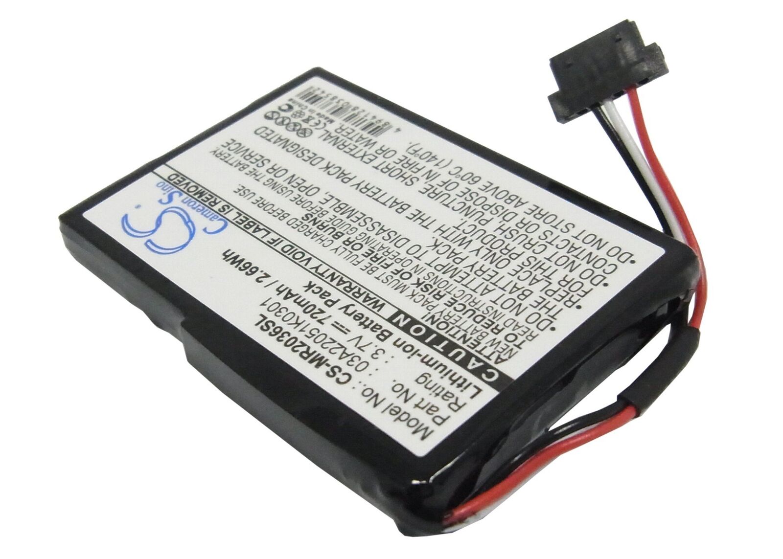Cameron Sino CS-MTS300SL Batteria per SEALS TS3/T-S3/WP-TS3 (720mAh, (q4h)