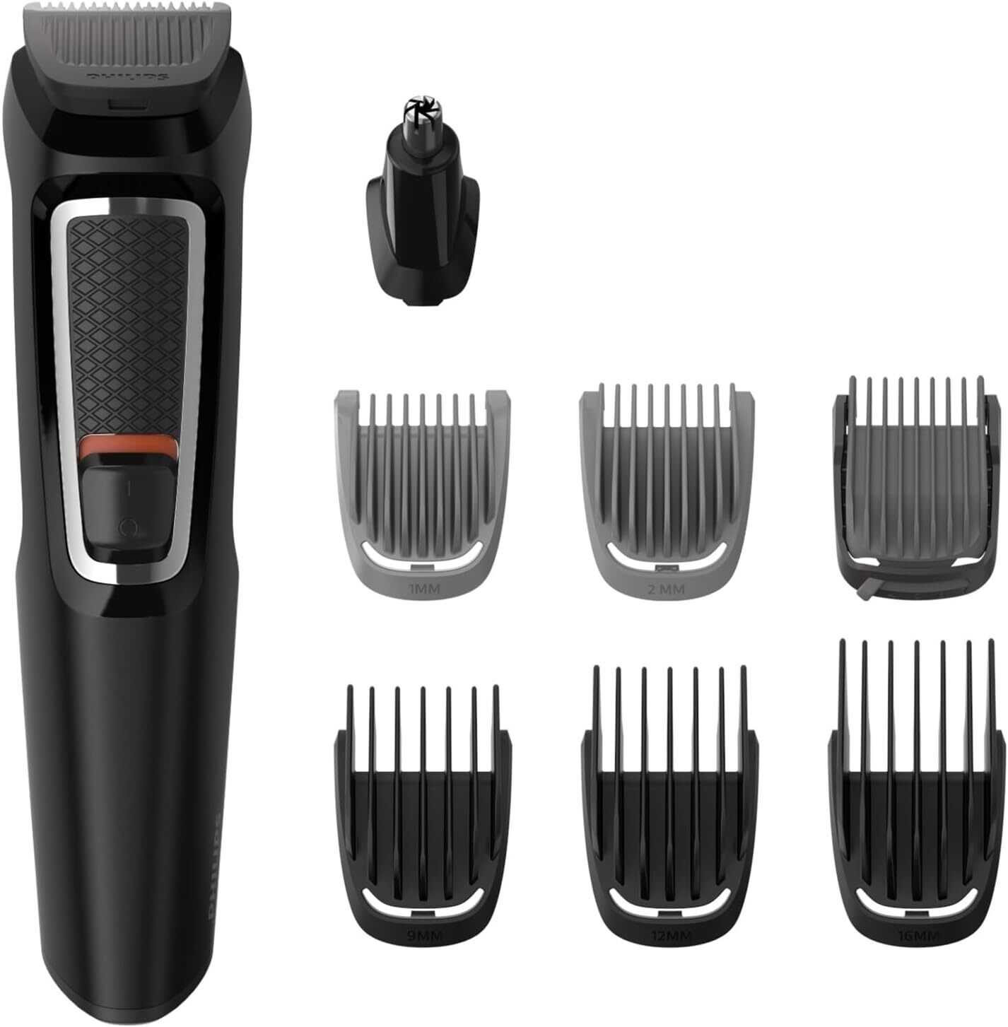 Philips MultiGroom Series 3000 Tagliacapelli Nero Ricaricabile Mg3730 15 Taglia