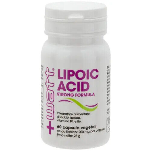 Lipoic Acid Strong 60 cps - Acido Alfa Lipoico - Utile Per il Controllo Del Peso