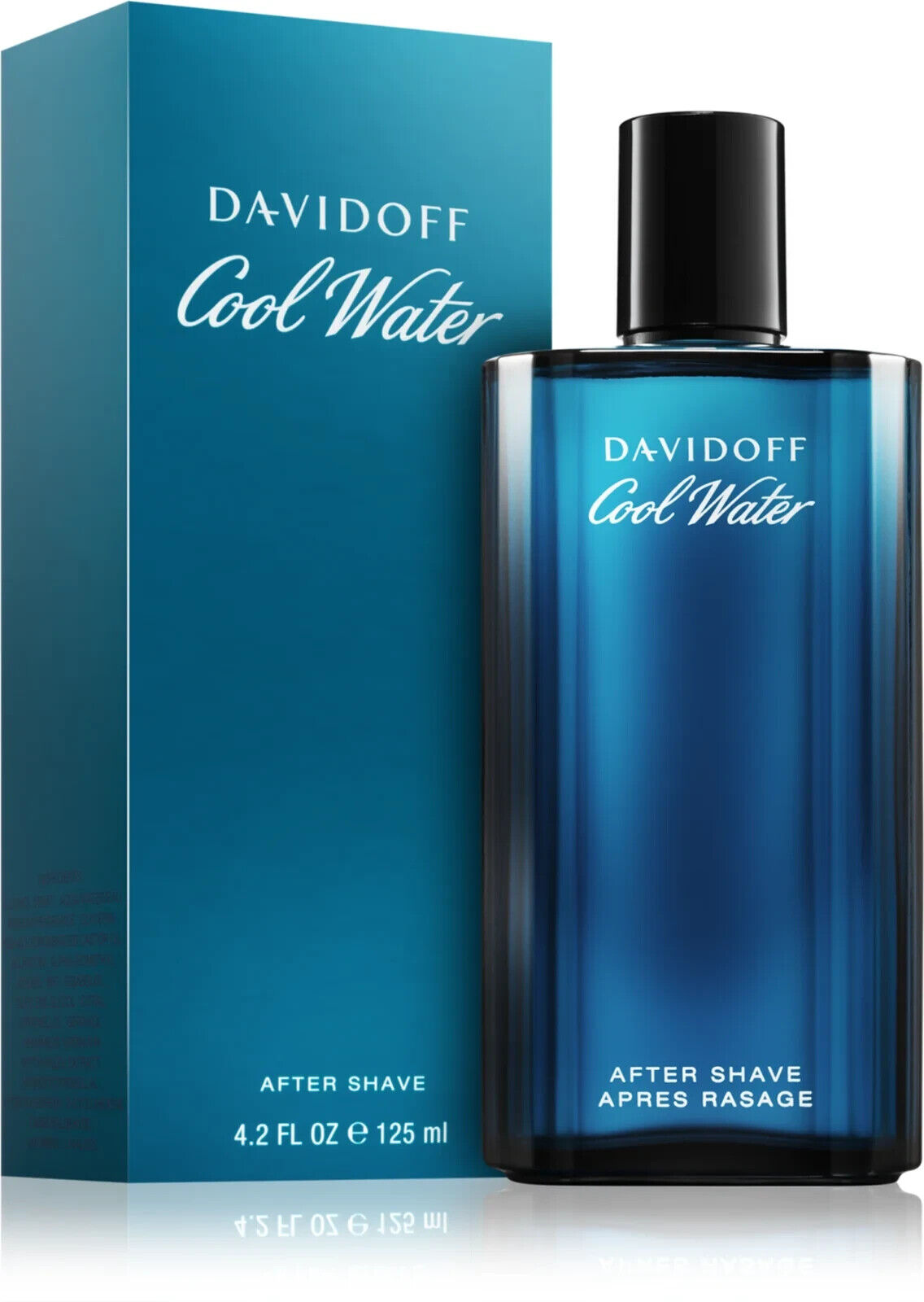 Dopobarba Davidoff Cool Water 125ml Splash After Shave Con Confezione