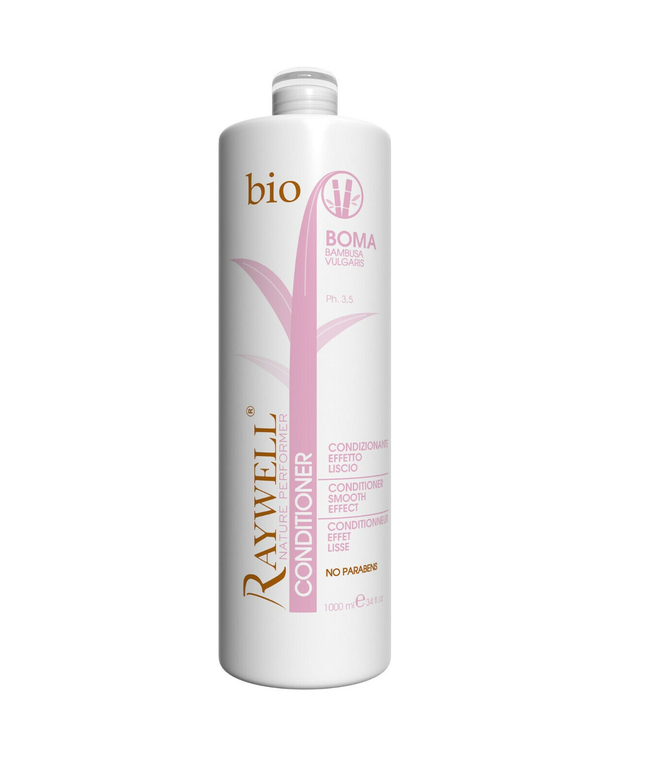 RAYWELL BIO BOMA BAMBUSA VULGARIS PH. 3,5 - CONDITIONER EFFETTO LISCIO - 1000ML