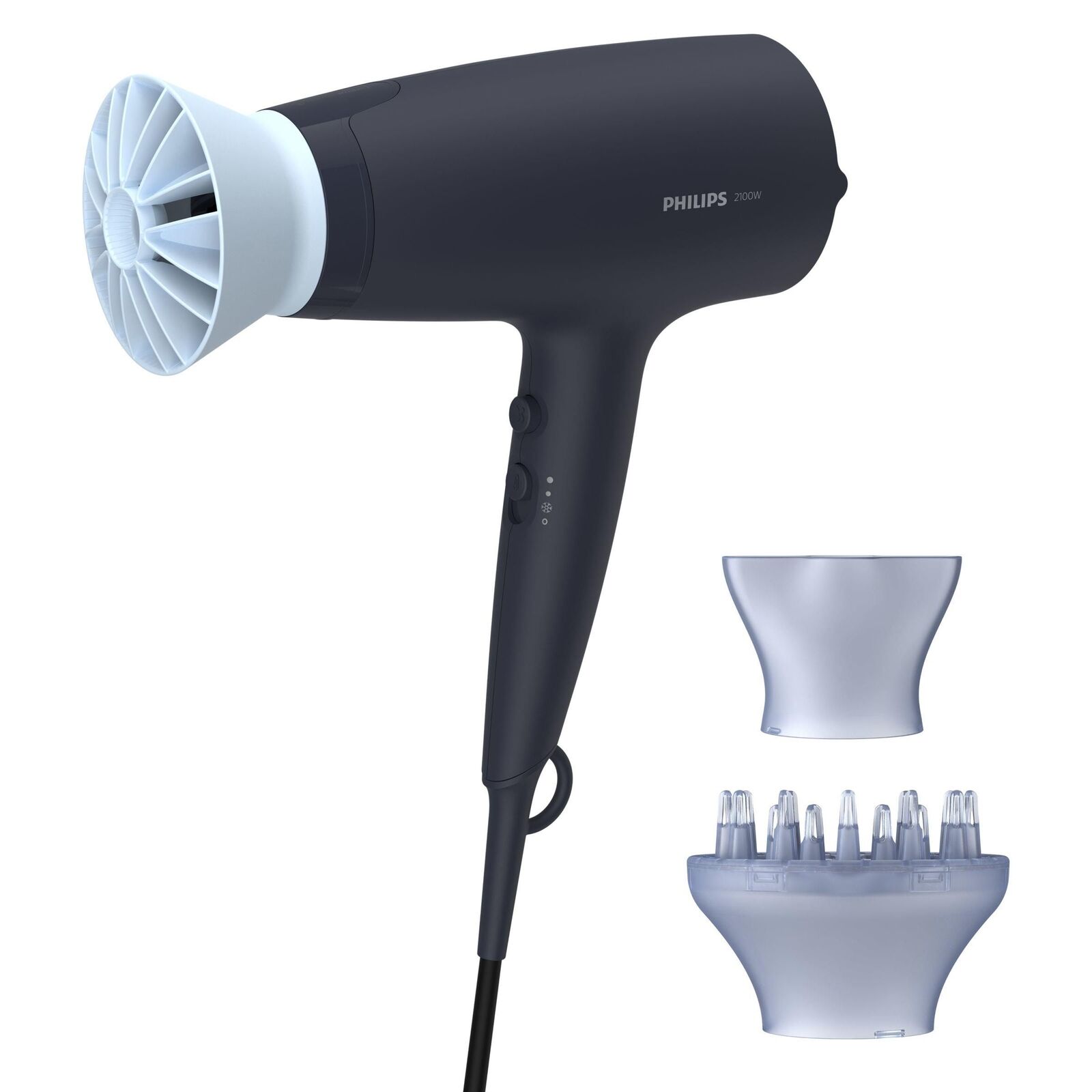 Philips BHD360 20 Asciuga Capelli 2100W Blu Marino Asciugacapelli Phon