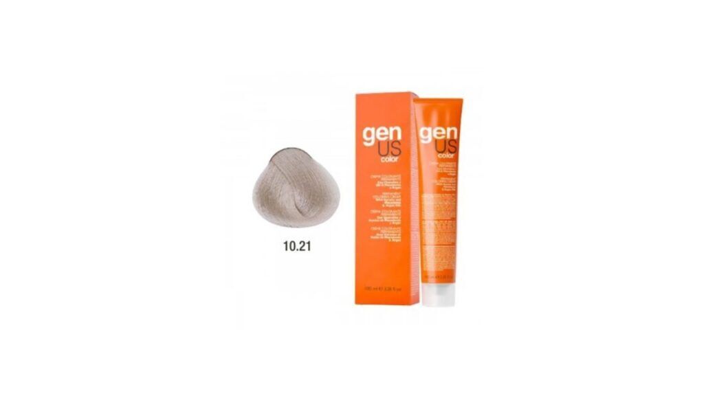 GenUs Color 10.21 Biondo Platino Cenere Irisé Permanente 100 ml