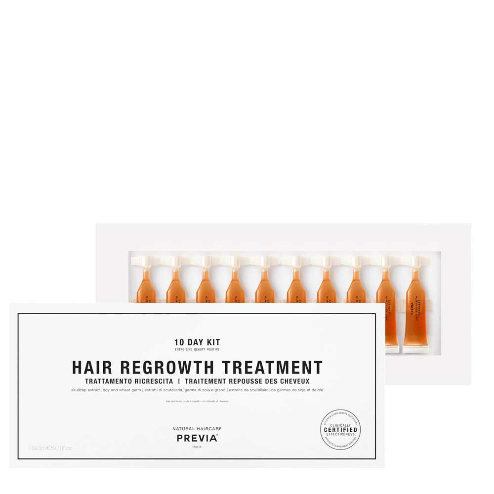 Previa Hair Regrowth Treatment 10 Days Kit  10x3ml