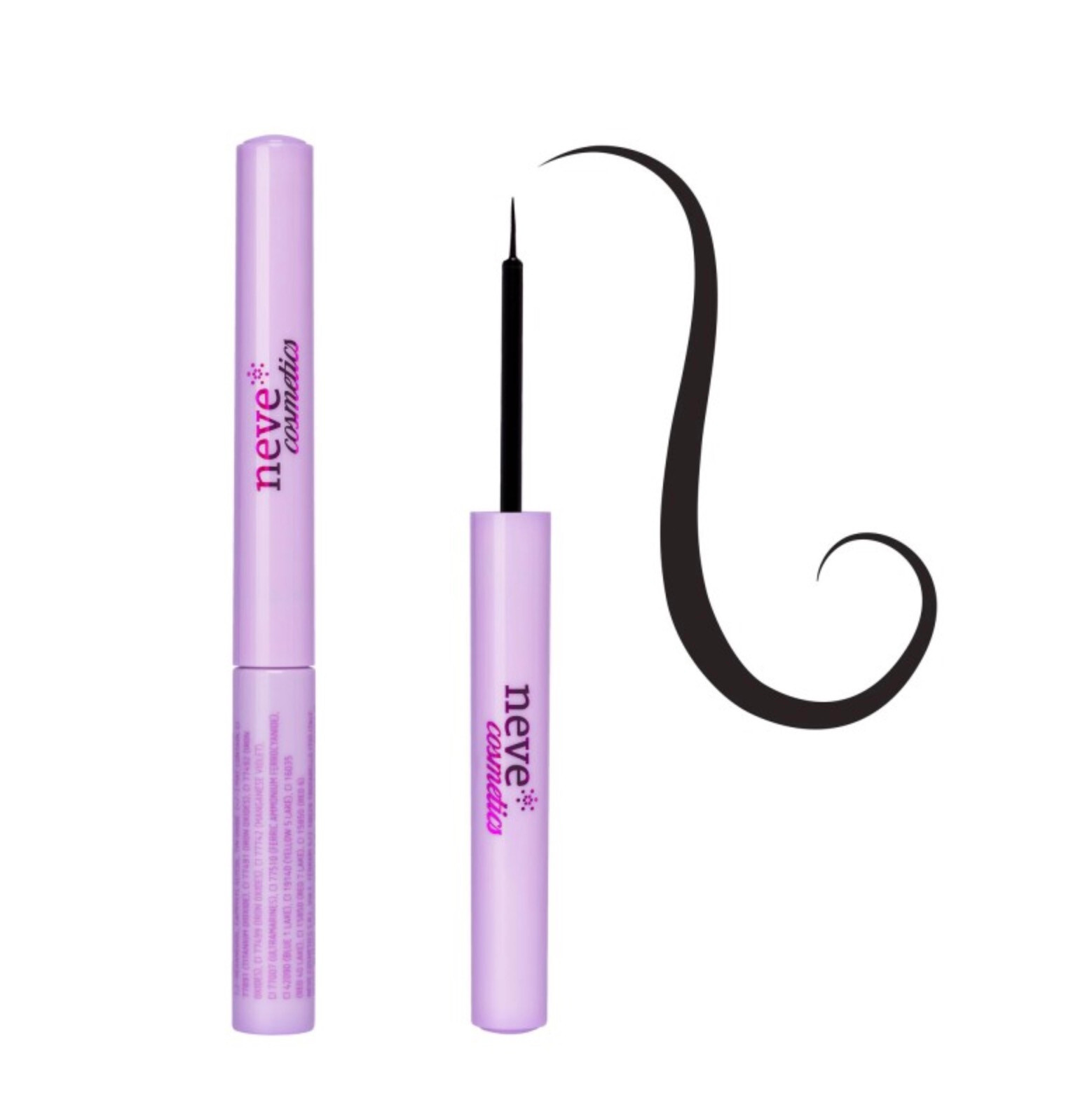 Neve Cosmetics Liner Shake BASIC Nero opaco assoluto, preciso, perfetto 2 ml