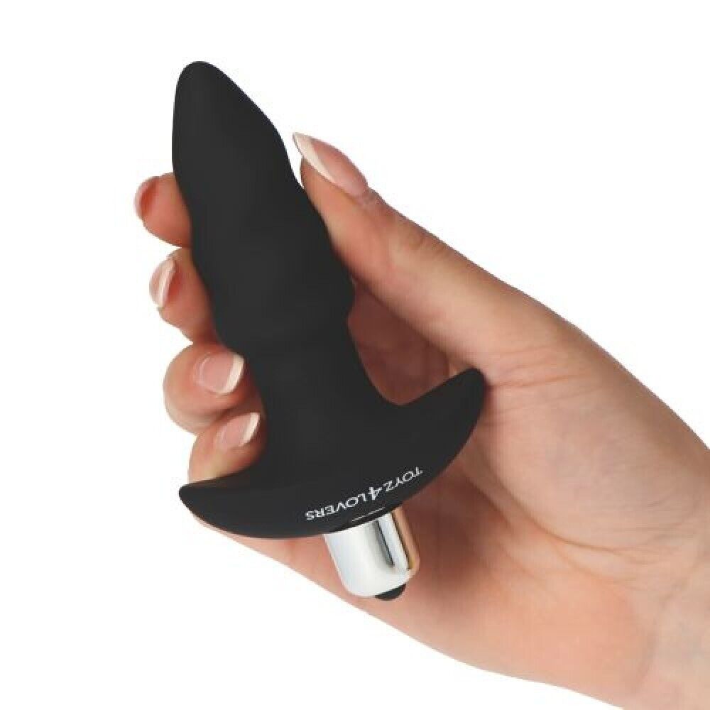 VIBRATORE ANALE in silicone uomo donna stimolante vibrante dildo