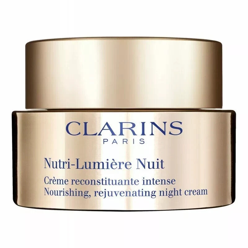 clarins nutri-lumière nuit crema da notte recostituante 50 ml