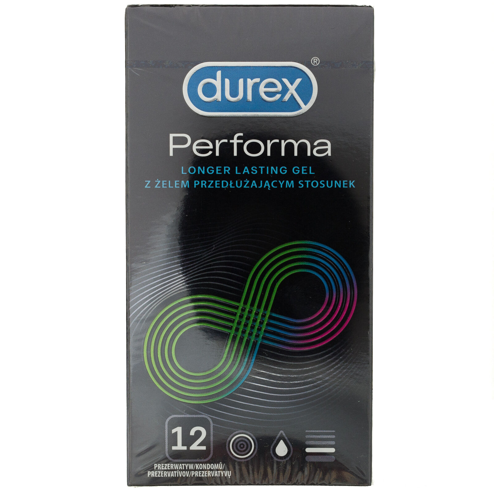 Preservativi Durex Performa, 12 pezzi