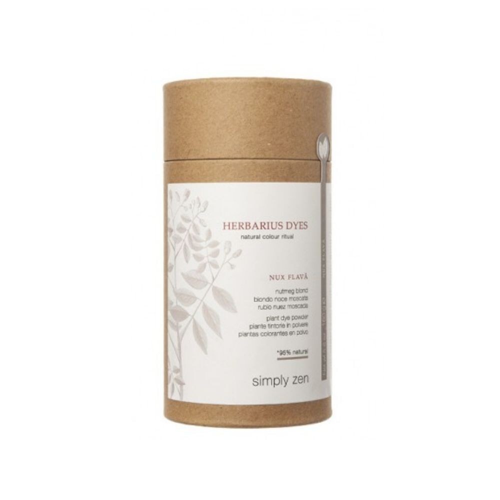 SIMPLY ZEN - HERBARIUS DYES 95% NATURAL NUX FLAVA (160g) Pianta tintoria in polv