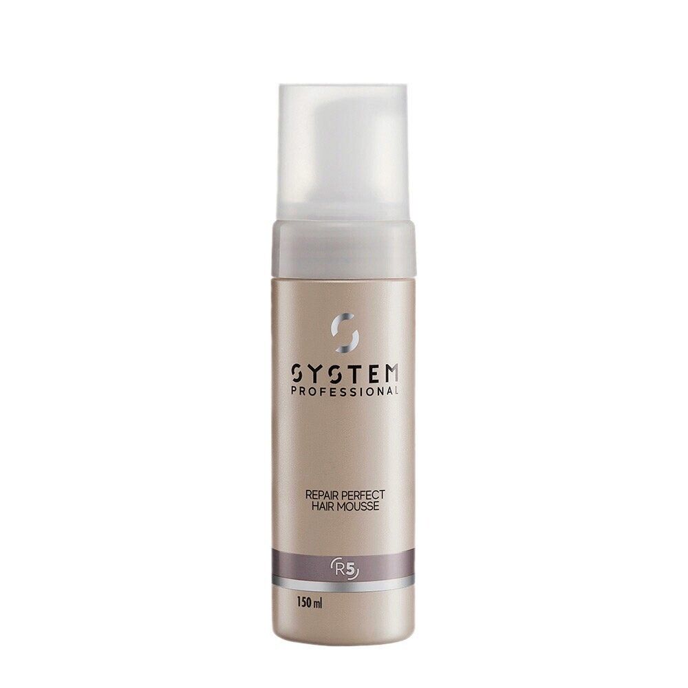 System Professional Repair Perfect Hair Schiuma Rinforzante Capelli Rovinati R5,