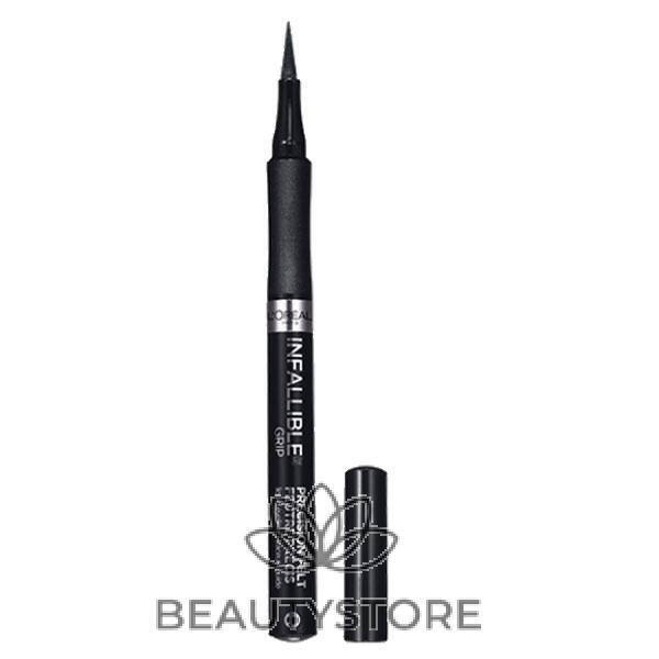 L'OREAL INFAILLIBLE 24HGRIP PRECISION FELT EYELINER 01 BLACK