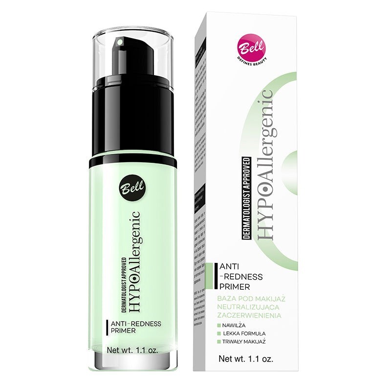 Bell Hypoallergenic Anti-Redness Primer Base Ipoallergenica Anti Rossore 30g