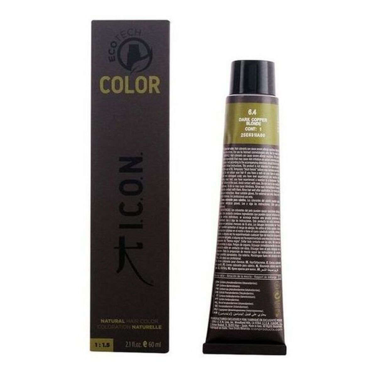 Tintura Permanente Ecotech Color I.c.o.n. Ecotech Color [60 ml] Nº 9.0-rubio