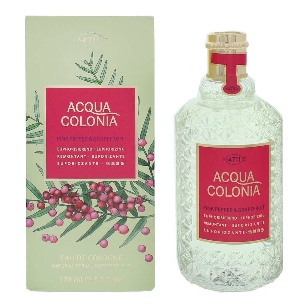 4711 Acqua Colonia Pink Pepper Grapefruit Eau de Cologne 170ml For Unisex