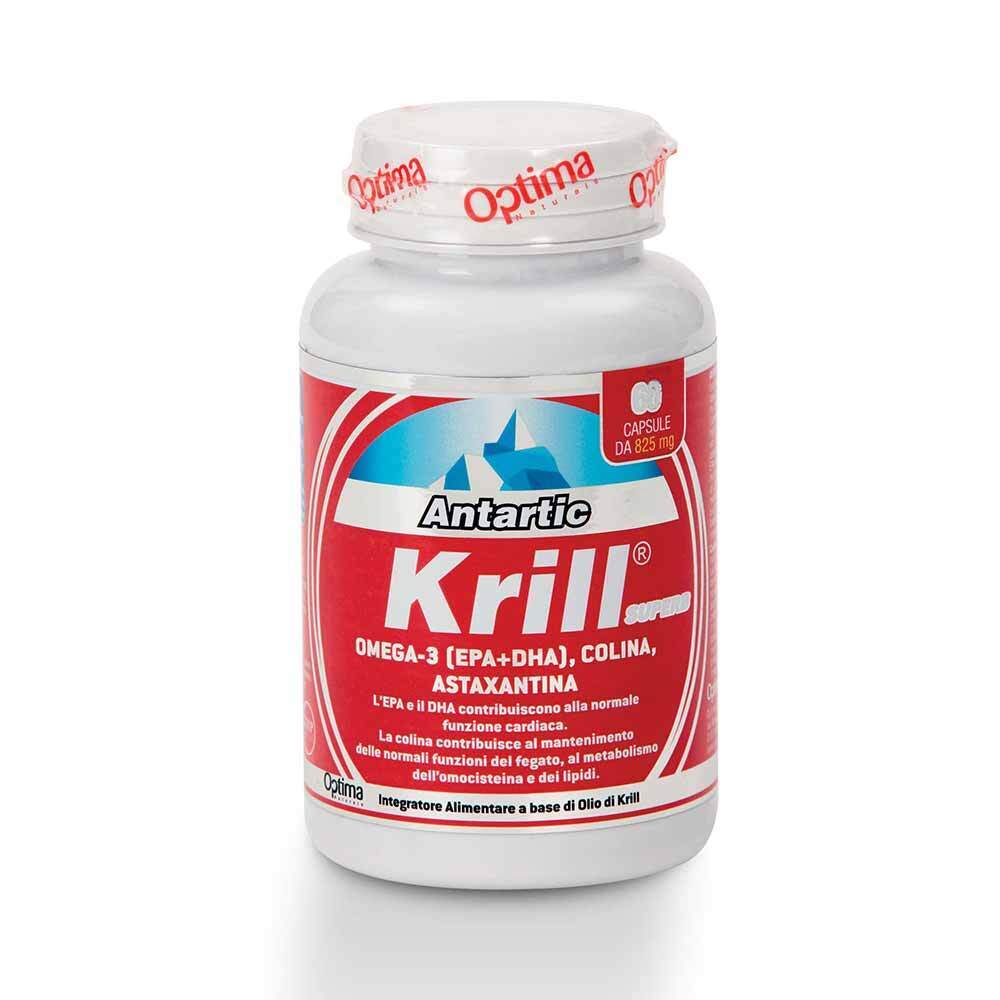 Optima Naturals Antartic Krill - Superb Integratore di Omega-3, 60 Capsule