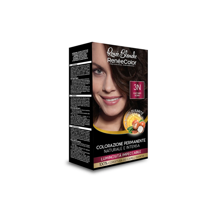 RENEE BLANCHE - 3N RENEECOLOR SHAMPOO COLORANTE PROFESSIONAL CASTANO SCURO NUOVO