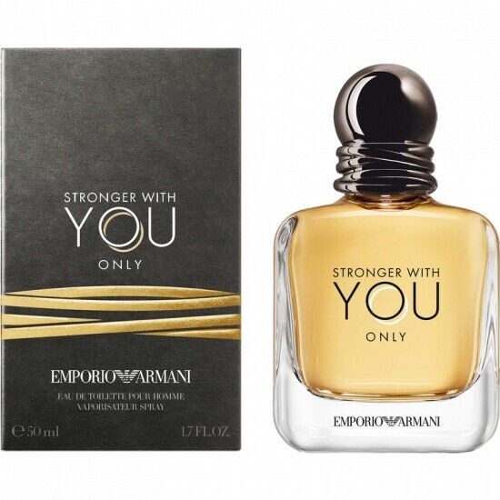 EMPORIO ARMANI STRONGER WITH YOU ONLY EDT POUR HOMME VAPO NATURAL SPRAY - 50 ml