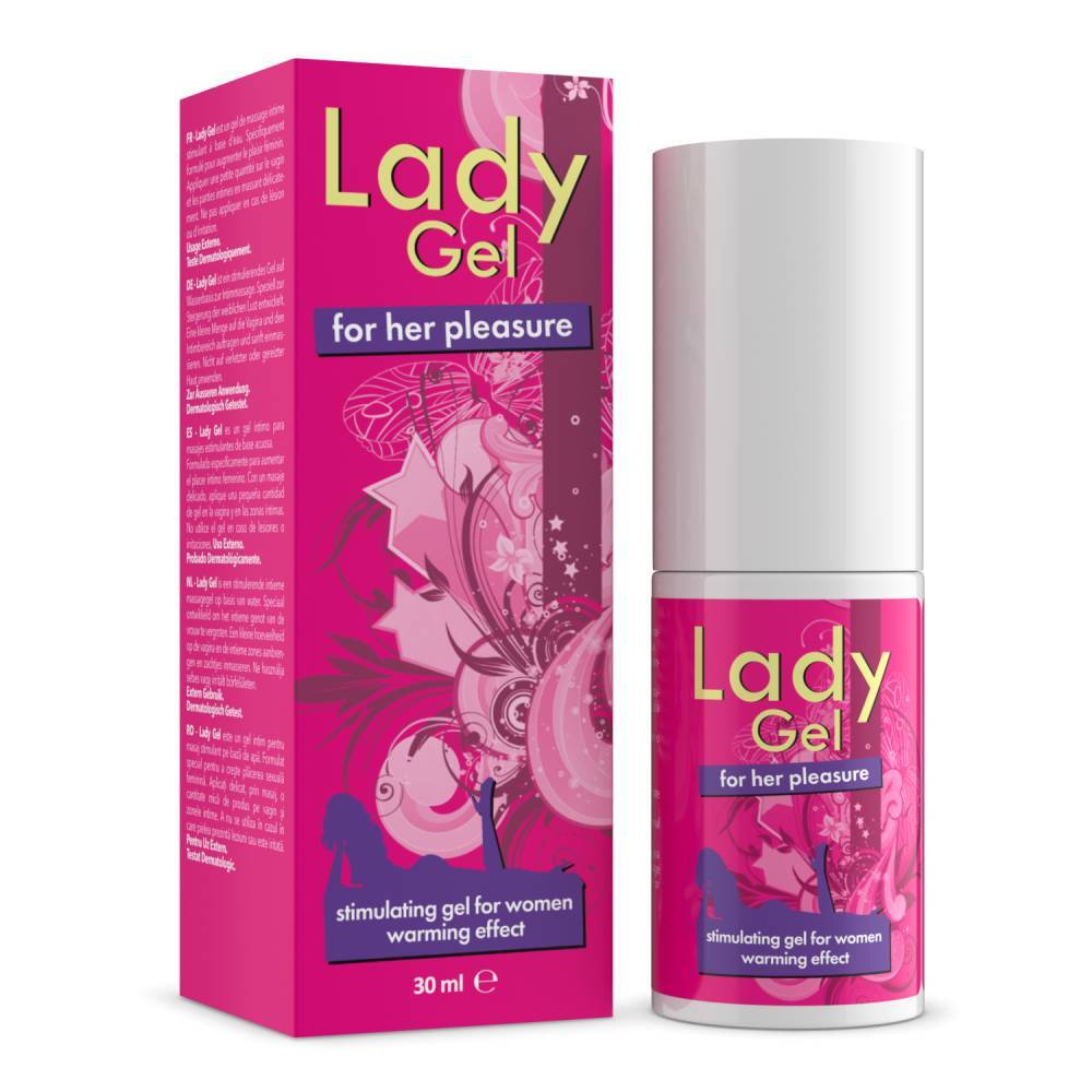 LADY GEL RISCALDANTE STIMOLANTE INTIMO FEMMINILE PER DONNA CON EFFETTO CALORE