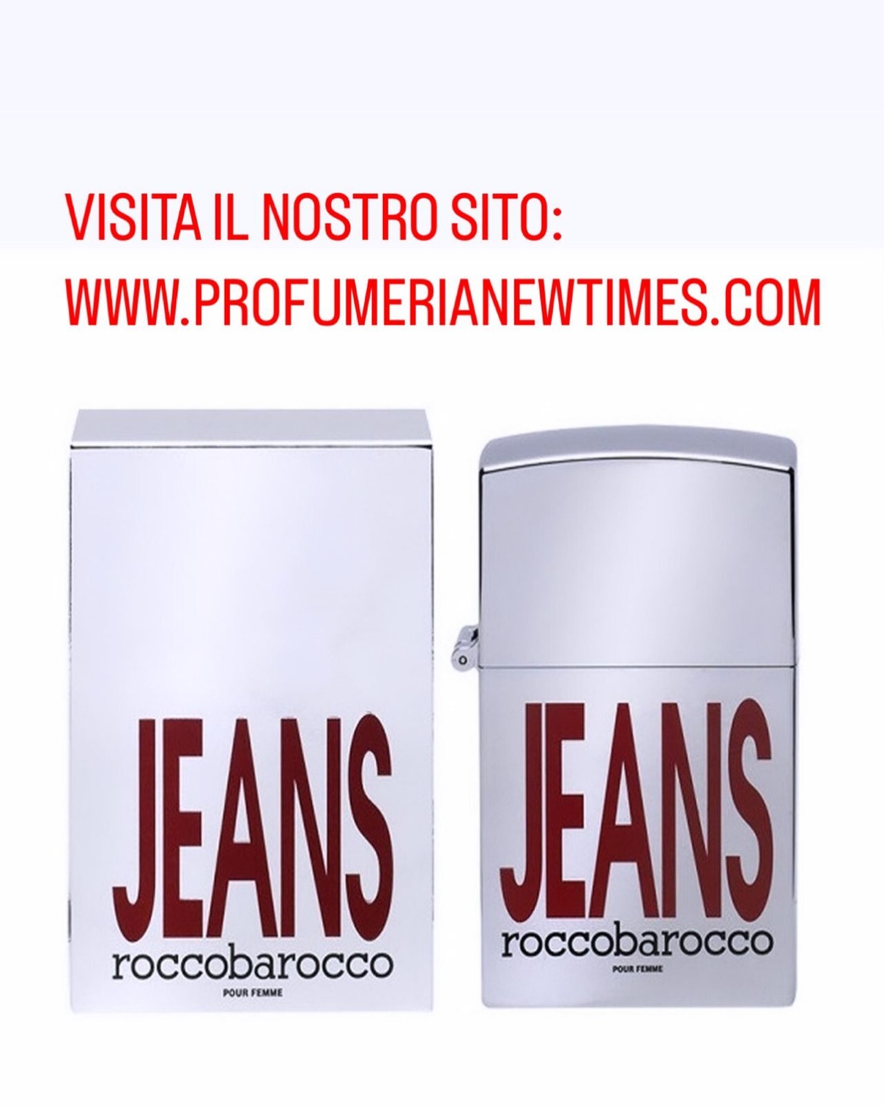 Roccobarocco Jeans Profumo Uomo EDT - 75ml