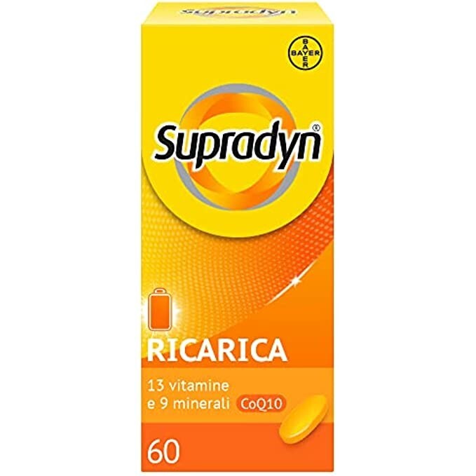 Supradyn Ricarica Multivitaminico Completo Vitamine e Minerali per Adulti, Integ