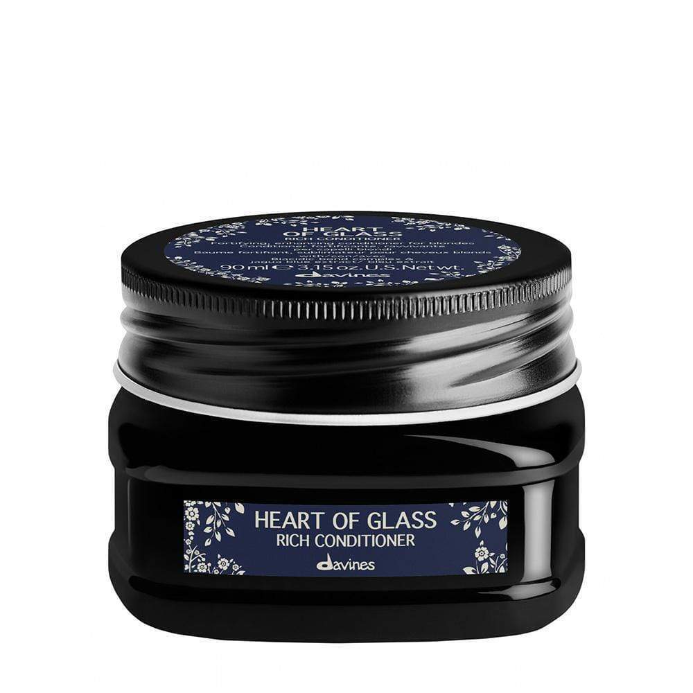 Davines Heart of Glass Rich Conditioner TRAVEL SIZE 90ml balsamo capelli biondi