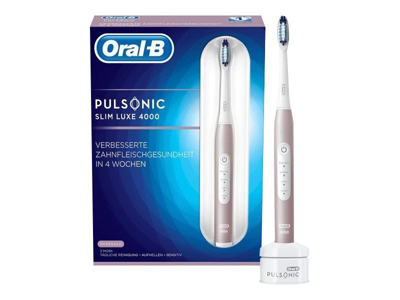 Oral-B Pulsonic Slim Luxe 4000 Tooth brush platinum Tooth 4210201305644