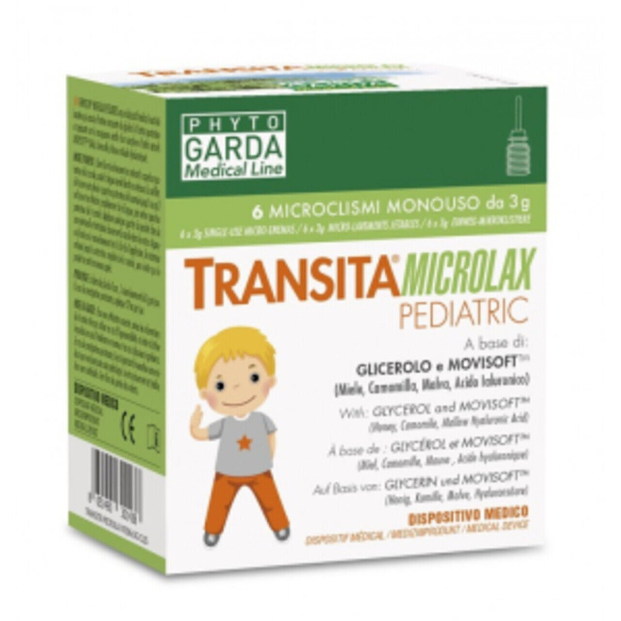 Transita Microlax Pediatric Phyto Garda 6 Microclismi