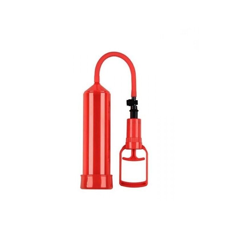 Pompa per allungare il pene sviluppatore pump up push touch Rosso