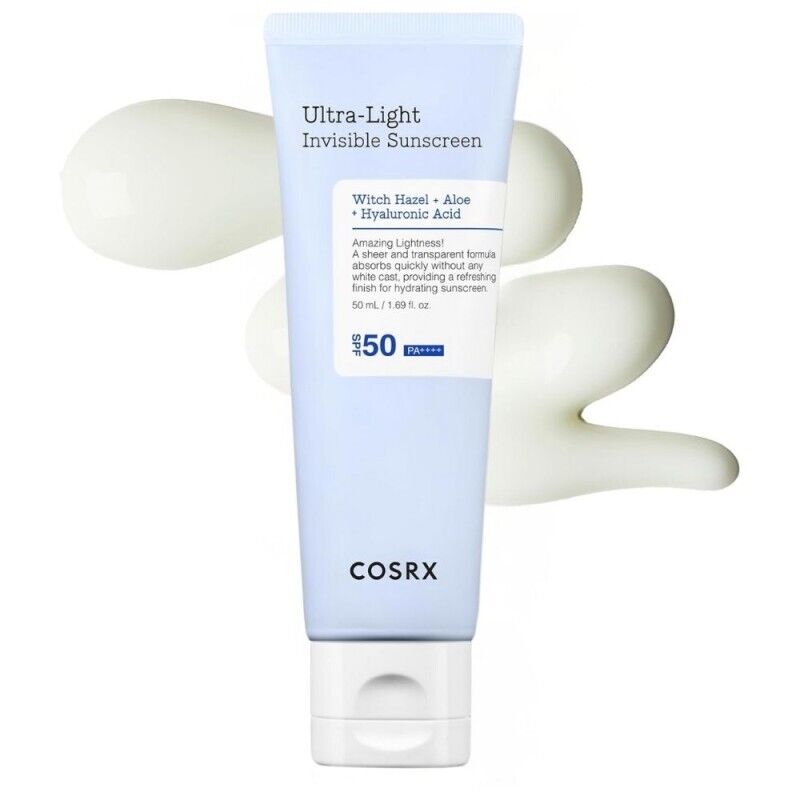 COSRX Light Crema solare ipoallergenica SPF50 PA++++, 50 ml
