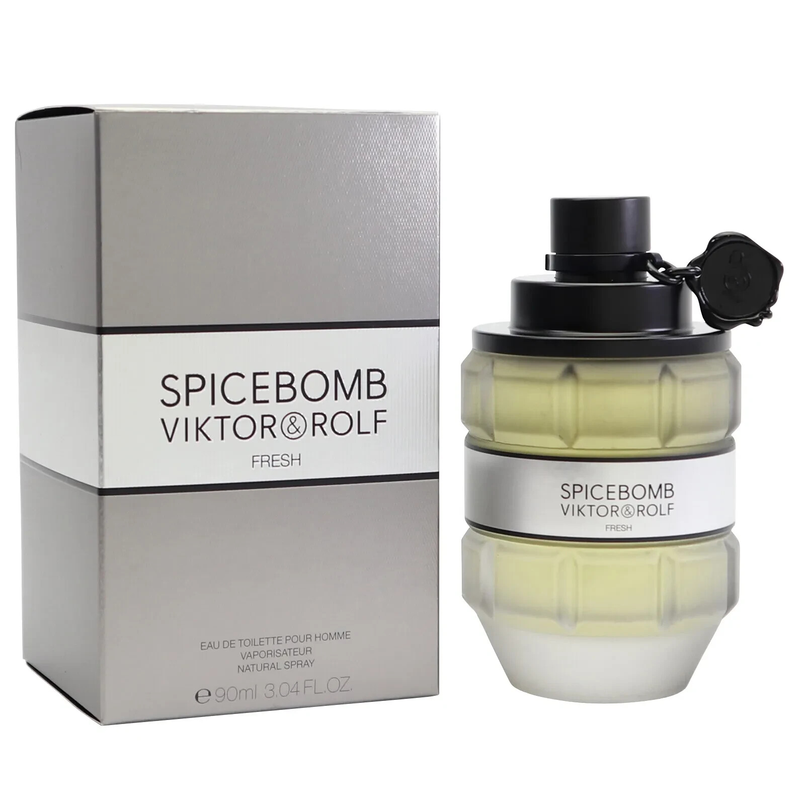 spicebomb viktor@rolf fresh homme eau de toilette raro 90 ml