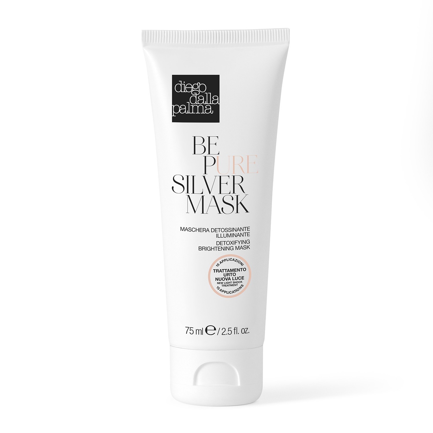 DIEGO DALLA PALMA BE PURE SILVER MASK-MASCHERA DETOSSINANTE ILLUMINANTE- ML 75