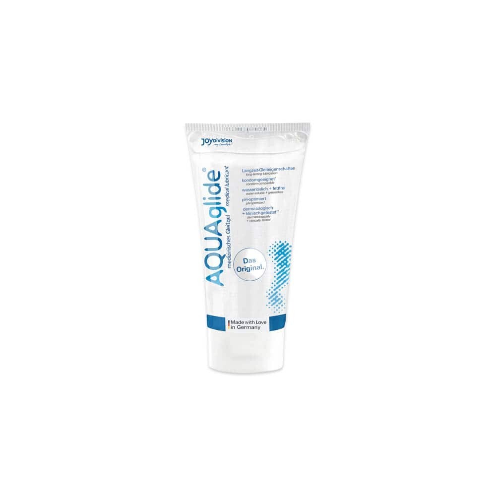 LUBRIFICANTE AQUAGLIDE A BASE D'ACQUA PER UOMO E DONNA GEL INTIMO DA 50 ML