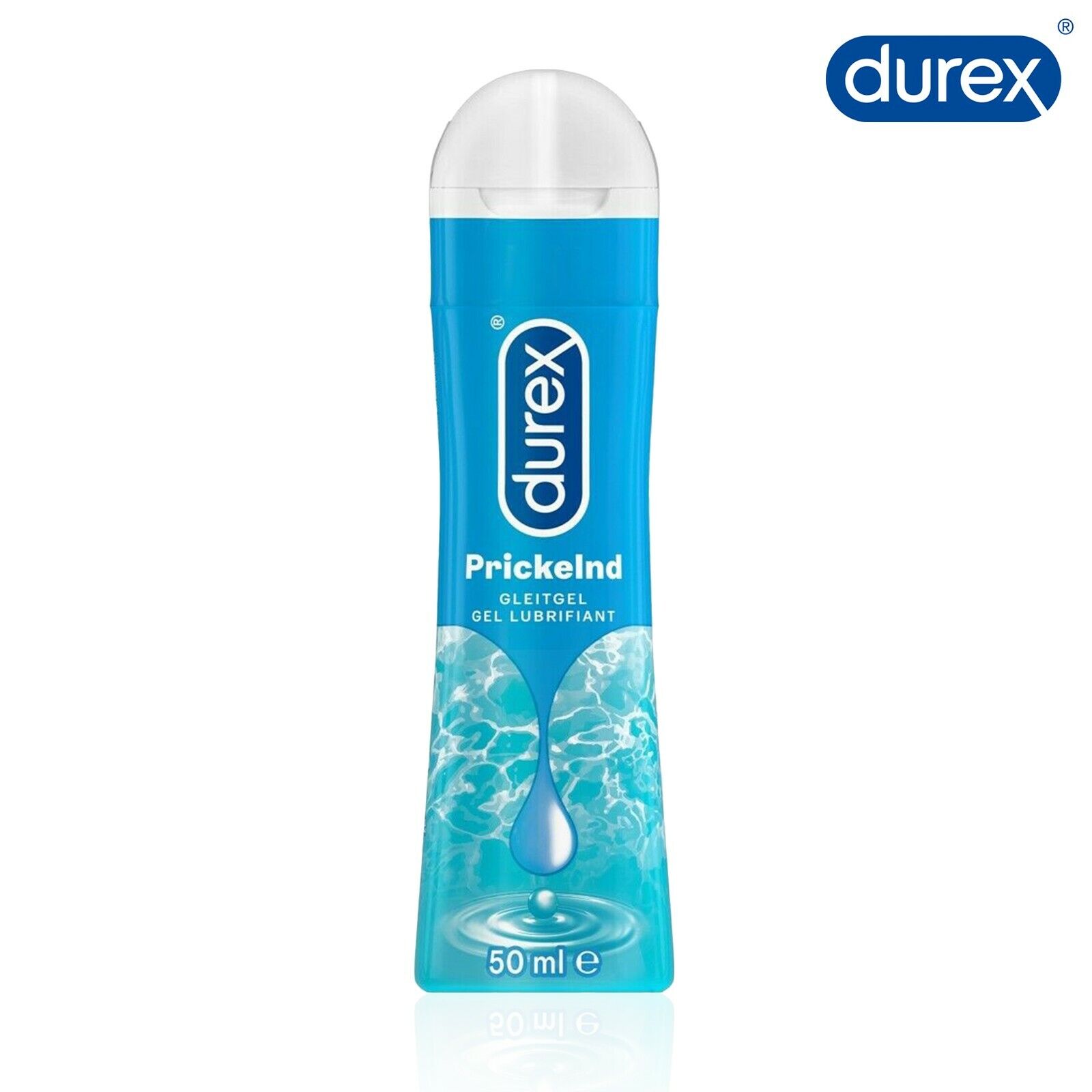 Durex Warming cooling LUBRICANT Water-Based Prickelnd Gleitgel 50 ml Play Tingle