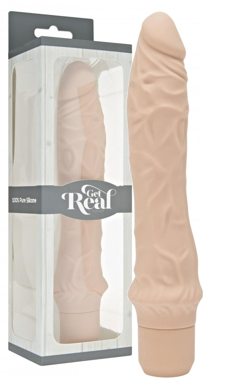 Vibratore in silicone realistico pene finto vaginale fallo anale dildo vibrante