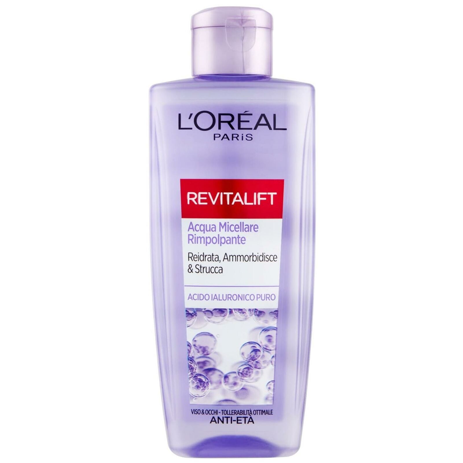 LOREAL REVITALIFT ACQUA MICELLARE RIMPOLPANTE ANTIETÀ 200ML