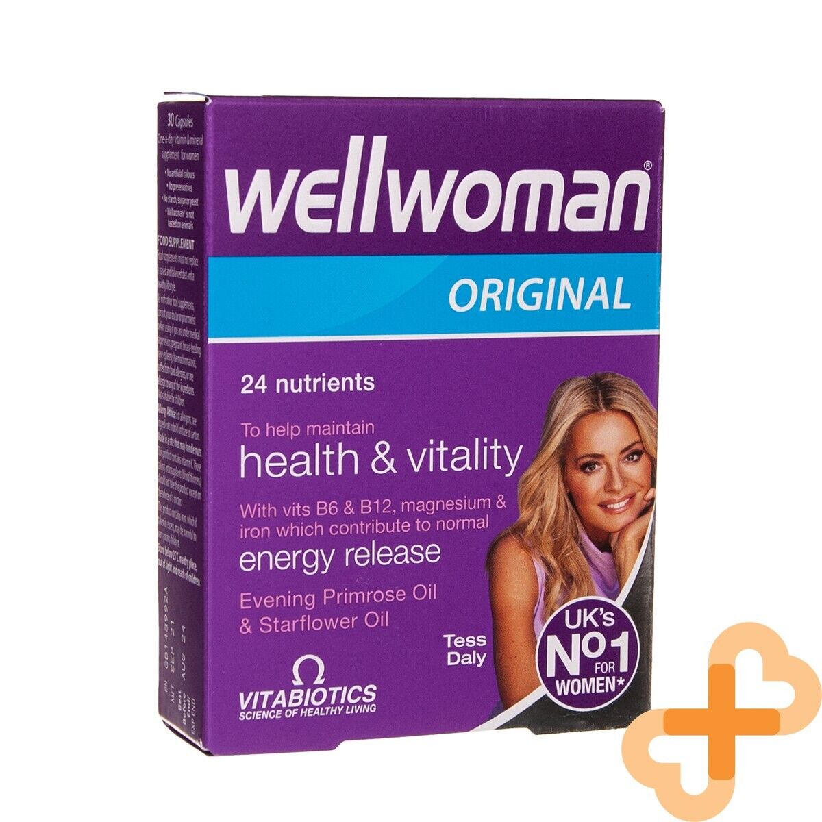VITABIOTICS WELLWOMAN 30 capsule integratore per il rilascio di energia per l...