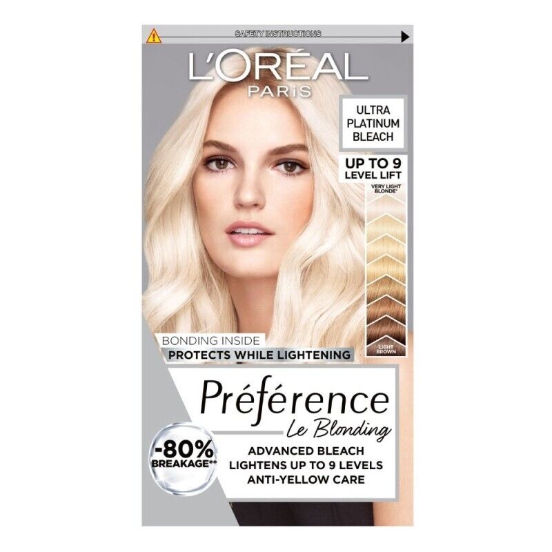 L'Oréal Paris Preference Ultra Platinum Bleach con Complesso di Legame