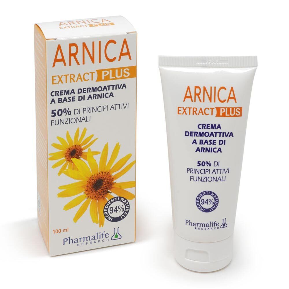 Pharmalife Research Arnica Extract Plus Crema dermoattiva, 100ml