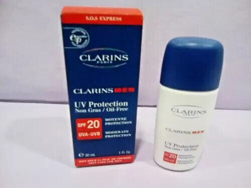 clarins men uv protection non gras spf 20 30 ml