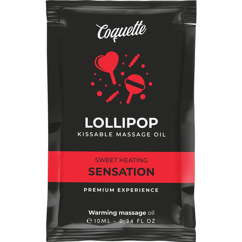 Coquette Lollipop Massage Oil - Olio da Massaggio con Effetto Calore 10 ML