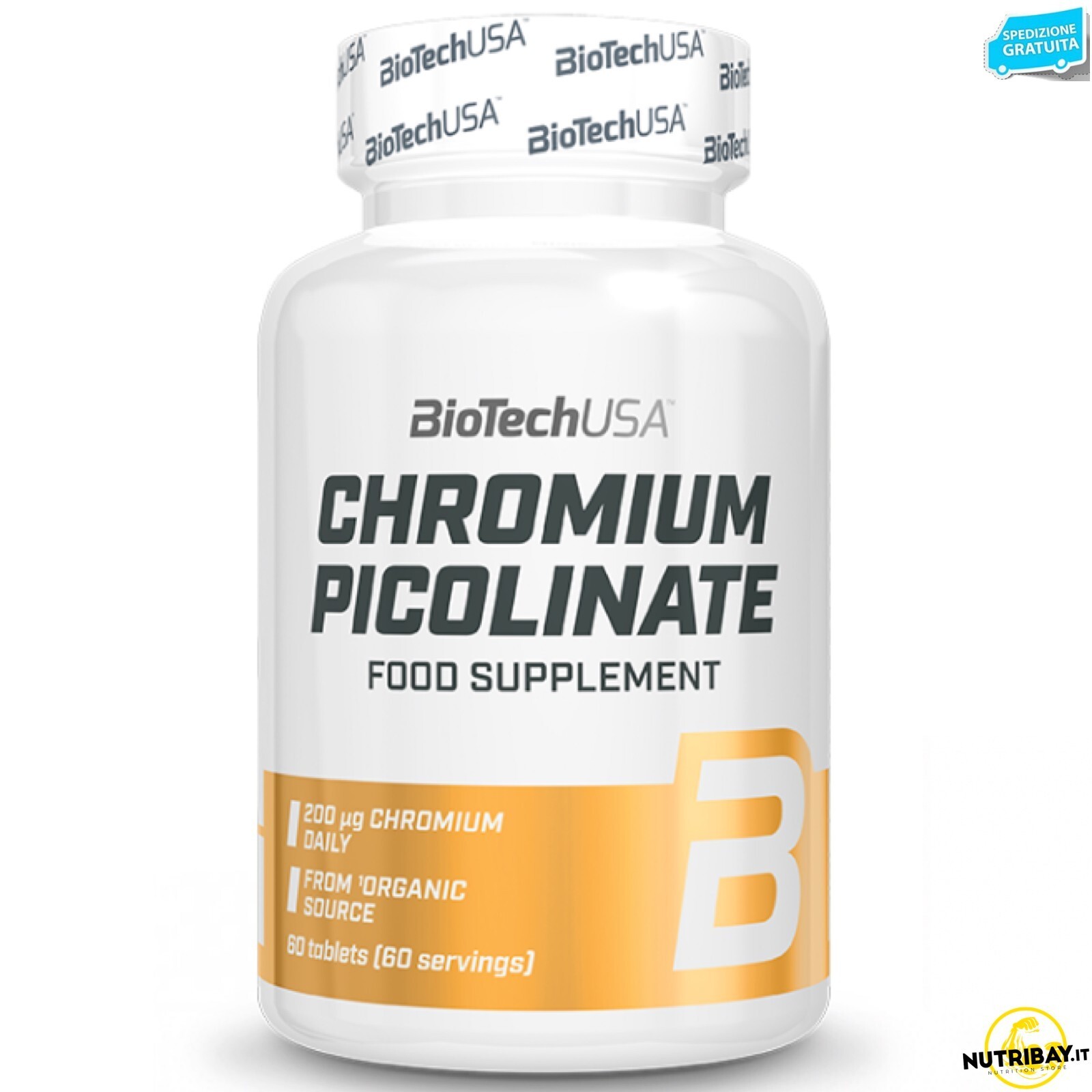Biotech Usa Chromium Picolinate - 60 cpr Cromo picolinato